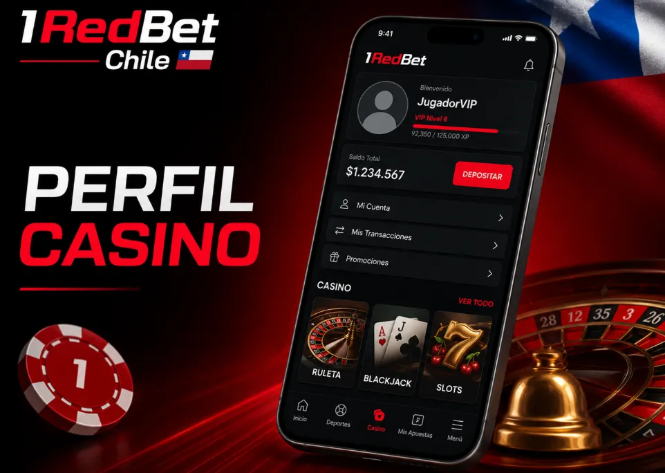 1RedBet casino en el perfil del jugador